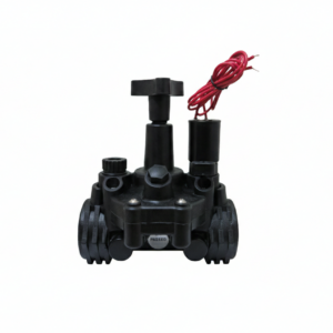 Válvula Elétrica Plástica Rosca 1″1/2 C/Controle de Fluxo P/Irrig