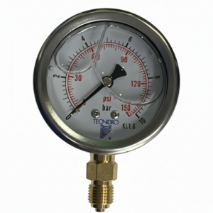 Manômetro Vertical 0-10 Bar P/Irrig .